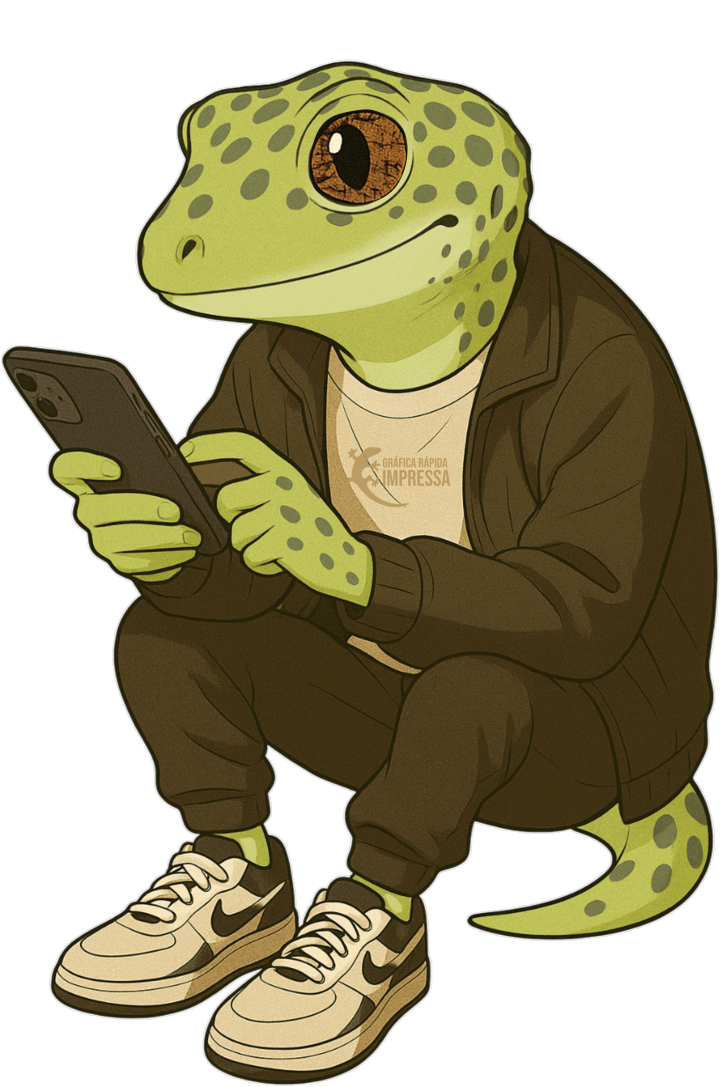 Mascote da Impressa Digital